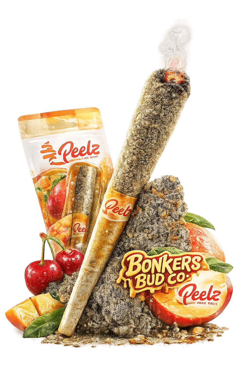 Bonkers x Peelz Mango Pre-Rolls